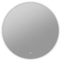 Anzzi 28in Diameter Round LED Front Lighting Bathroom Mirror With Defogger BA-LMDFX019AL